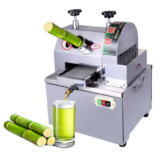 300kg/h Automatic Sugarcane Juicer Press Machine - Sugar Cane Juice Extractor