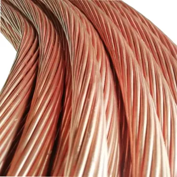 Wholesale Ground Rod Conductor Wire 16-300 mm2 - Bare Copper Clad Steel CCS Electric Stranded Wire for Power Engineering