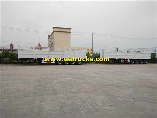 50 Ton Bulk Cargo Transport Truck Trailers