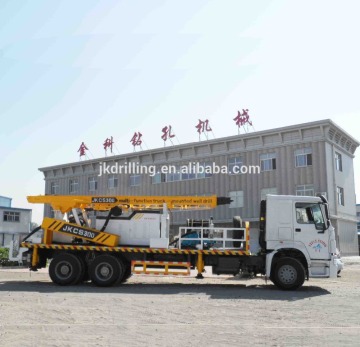 350m deep truck mounted hydraulic water well drilling equipment
