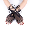 Halloween Sexy Lace Mesh Glove per le donne