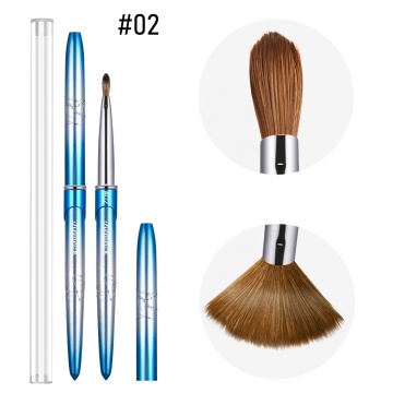 KEMEISI Mini Nail Brush for Gel and Nail Art with Custom Logo