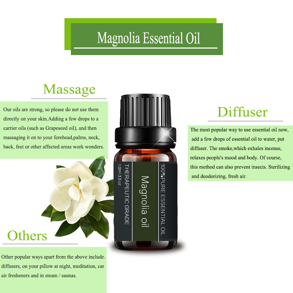 Natural Magnolia Essential Oil For Soap Candle Making