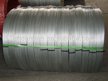 Galfan coated steel wire