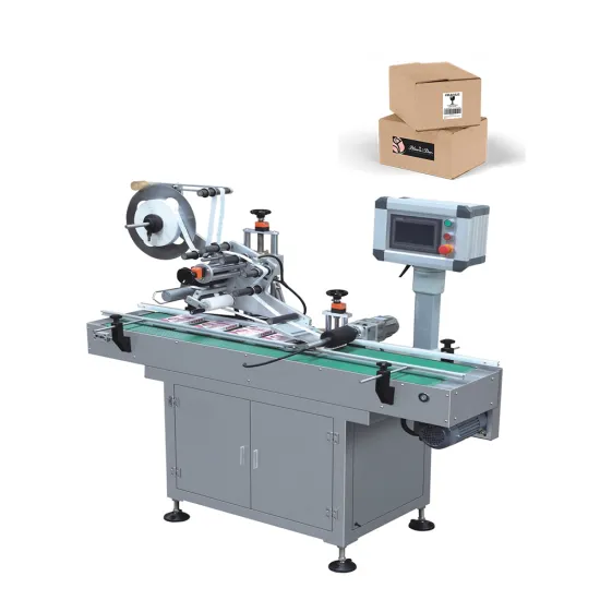 High-Speed Automatic Flat Labeling Machine for Boxes and Bags
