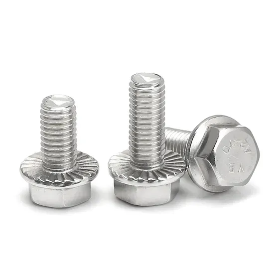 Precision Engineered Hexagon Flange Bolts DIN 6921 for Machinery Applications