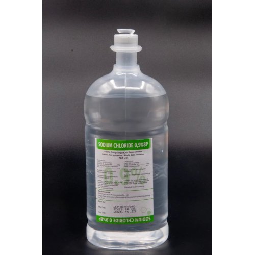 حقن كلوريد الصوديوم 1000 مل