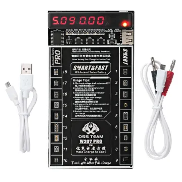 OSS W207 PRO Phone Battery Charge Test PCB Activation Board for Android Repairs