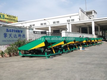 LSO12-660D hydraulic dock leveler 12T capacity