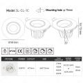Magas fényerő a káprázatos design downlight LED reflektorfényben