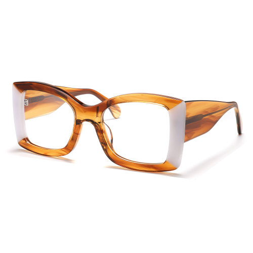 Designer Acetate Optical Glasses Oversized Acetate Optical Frame Factory