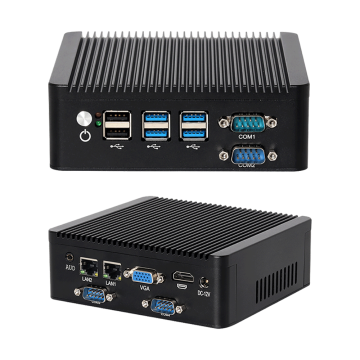 Dual lan N5100 không quạt công nghiệp linux mini PC