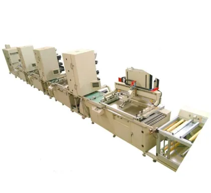 Four color Screen Label Printing Machine