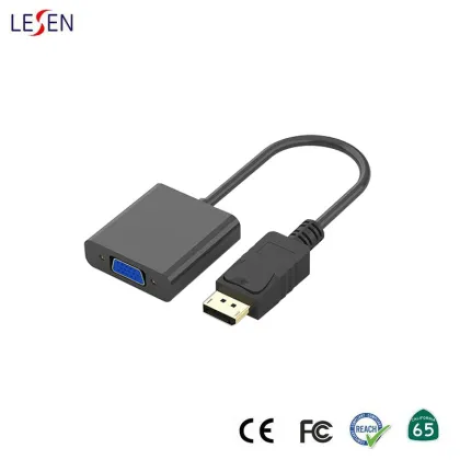 Display Port Adapter to VGA Converter Projector