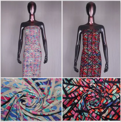 100% Rayon Reactive Printing Fabric