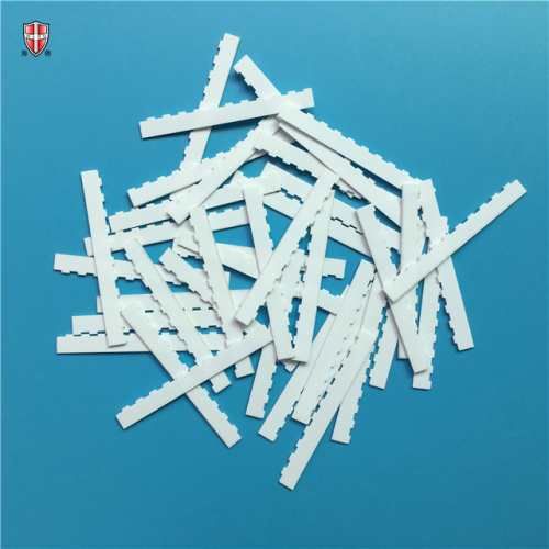 insulated 96 alumina ceramic laser cutting strip substrate