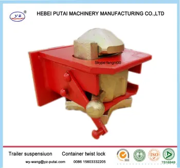 European trype trailer truck twistlock for container parts