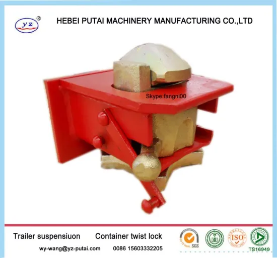 European trype trailer truck twistlock for container parts