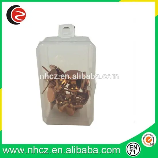 Large Rose Gold Push Pin in PP box