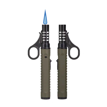 Windschutz Butan Fackel leichter: ideal zum Camping, Grillen und Outdoor -Aktivitäten