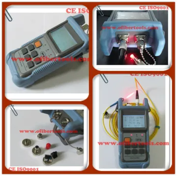 Handheld Optical Power Meter ( OPM+VFL+Software) for testing