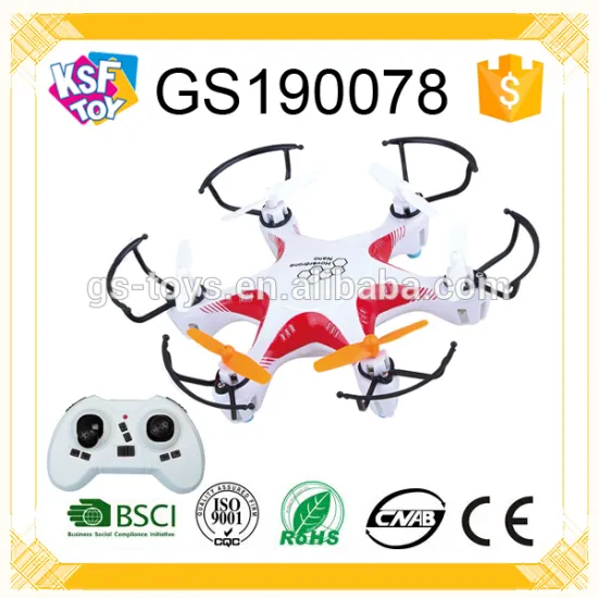 2.4G 4CH Six-axis gyro quadcopter for kids mini R/C hover drone toys
