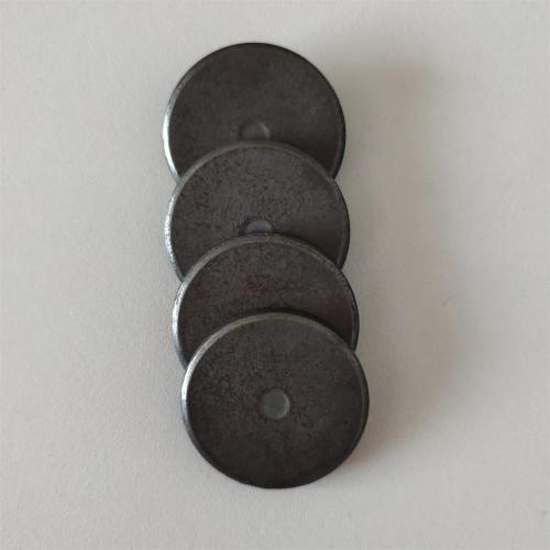 Round Beveled Edge Ceramic Magnets With Dimple