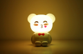 Creative Cute Bear Silicone Silidside Night Night Light