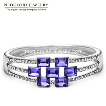 Neoglory Rhinestone & Crystal Platinum Plated Bangles & Bracelets for Women Jewelry Crystal From Swarovski
