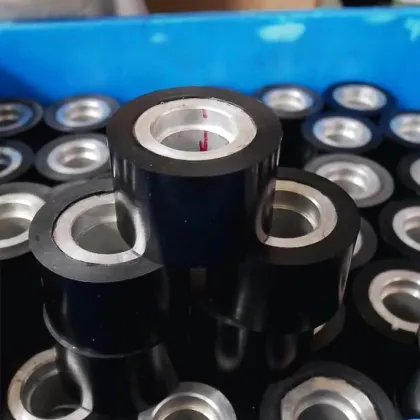 Aluminum Wheel with Applied Urethane Tire Coating Wheel