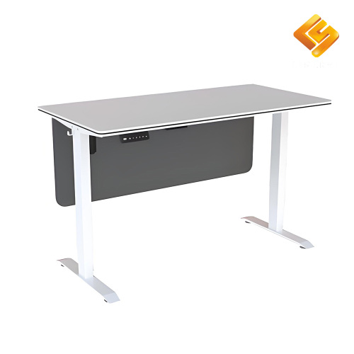 Yükseklik ayarlarına sahip ergonomik ayarlanabilir bilgisayar masası