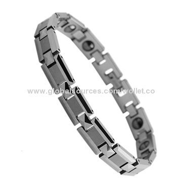 Therapy Germanium Tungsten Magnetic Bracelet, Best Gift for Men, OEM ODM Orders Welcomed