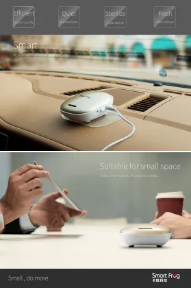 mini car air purifier, portable car ionizer car air purifier