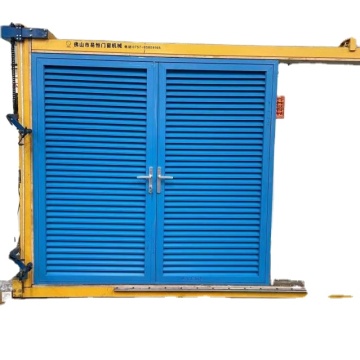 Aluminum Louvers Exterior High Security Impact Shutter Door with Garage Opener