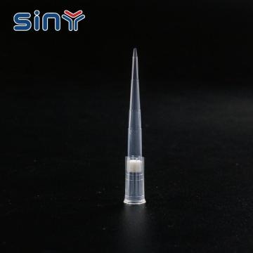 Ultra düşük adsorpsiyon sıvı filtre pipet ucu
