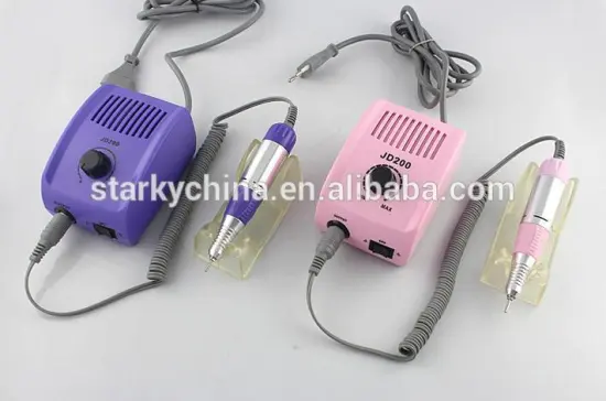 (CE) professional acrylic nail drills with 6pcs/box Bits File Acrylic Tool ,