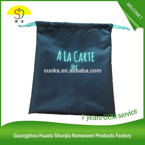 Top Quality Eco-friendly 190T Polyester Drawstring Bag Polyester Bag