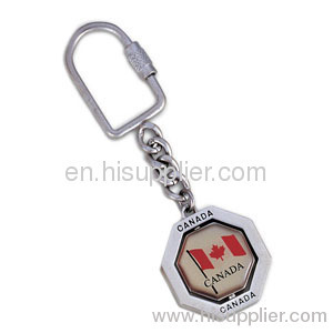 Zinc Alloy Spinner Key Chains 