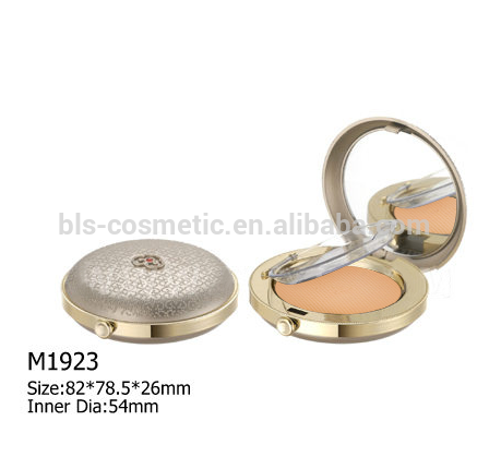 Golden Case OEM Compact Powder with Puff