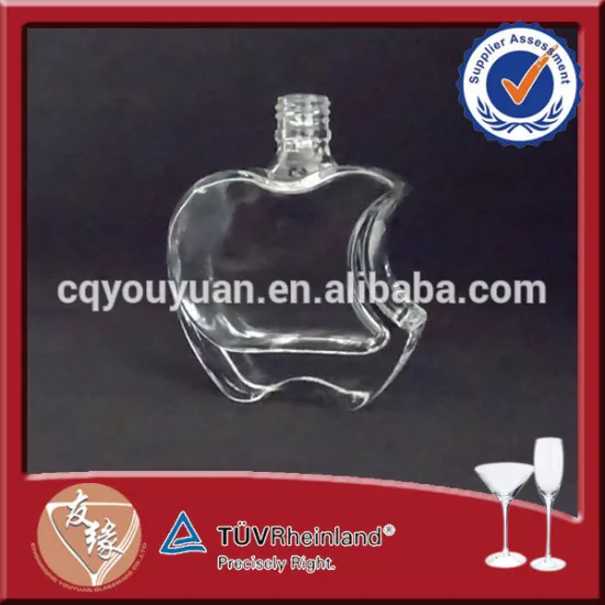 Refillable 110ml apple shaped wholesale bulk perfume