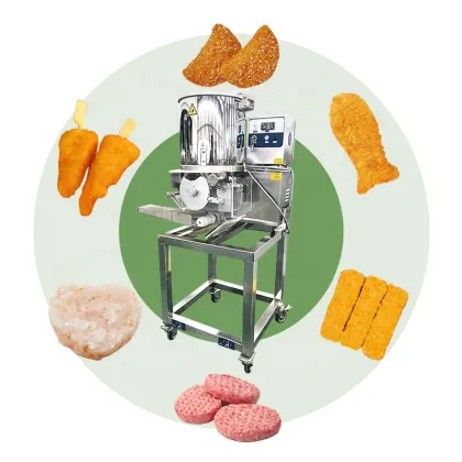 Automatic Chicken Nugget and Hamburger Patty Maker for Fish Fingers and Mini Rice Burgers