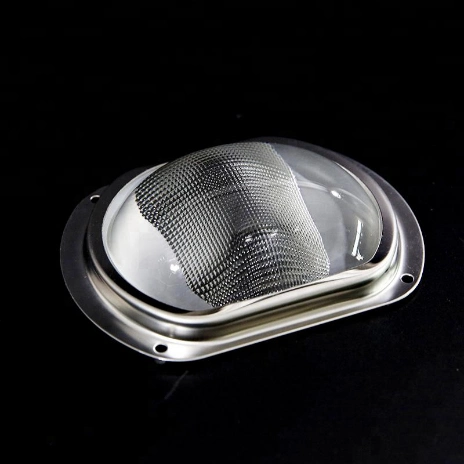 Pressed Borosilicate Plano Convex Optical Glass Light LED Lens