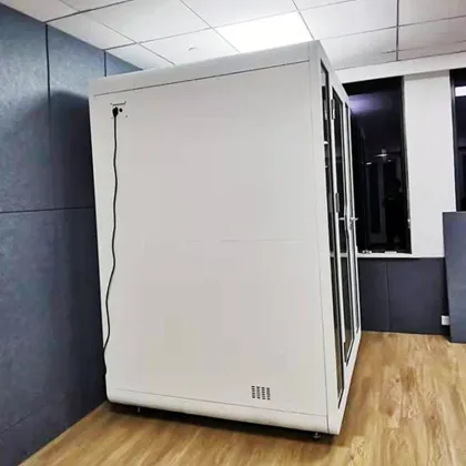 Professional soundproofing audio recording room