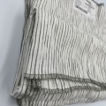 Breathable Stripe Pattern Rayon Cotton Mixed Cloth