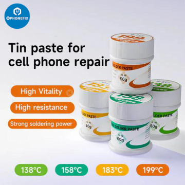 XZZ Tin Paste 138℃ 158℃ 183℃ 199℃ Solder Flux For Mobile Phone Repair