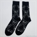 Customized mens breathable cotton sock