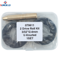 079611 2 ড্রাইভ রোল কিট 3/32''/2.4mm V-Knurled