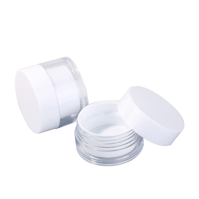 cosmetic face cream jar for skin care