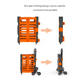 Foldable Trolley Cart Supermarket Shopping Trolley Wheel