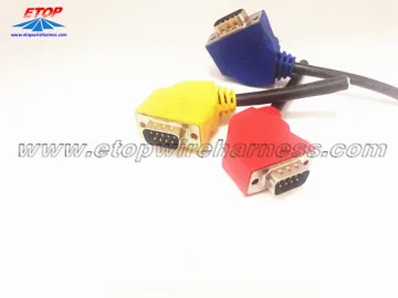 D-sub cable by 120 degree type
